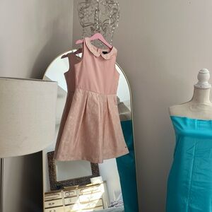 Pink Sleeveless Kids Dress